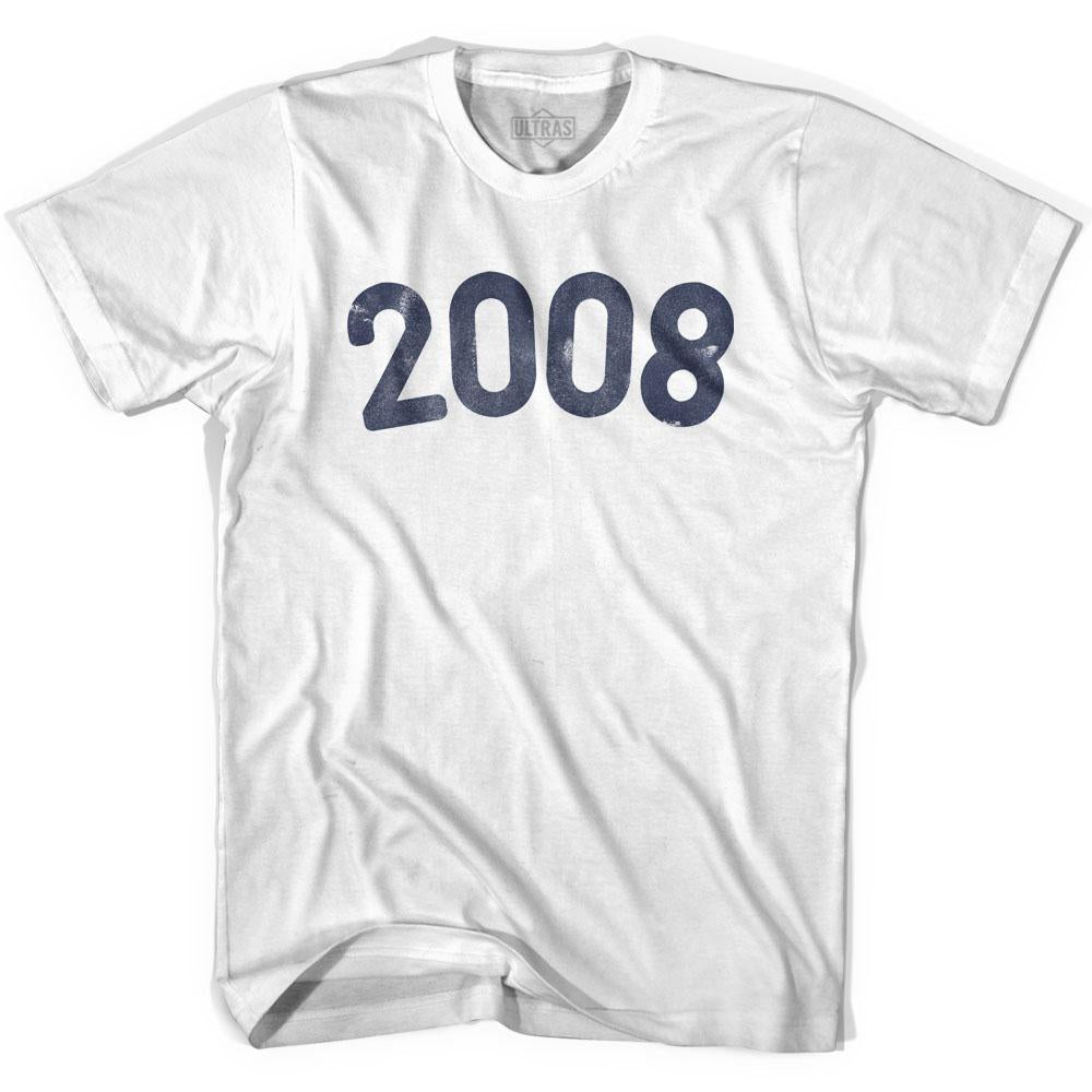 2008 Year Celebration Womens Cotton T-shirt Style001