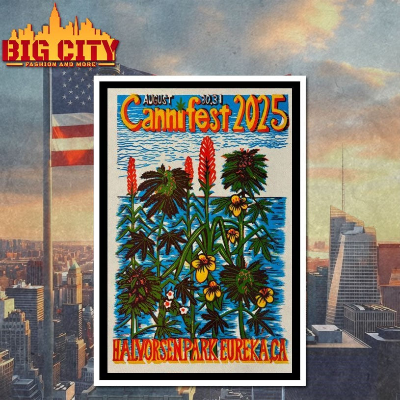 2025 Halvorsen Park, Eureka, CA Cannifest Poster Shirts