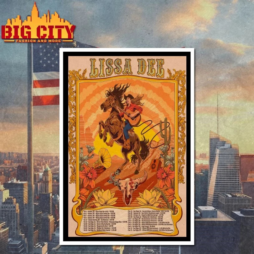 2025 Lissa Dee Winter Tour Poster shirt