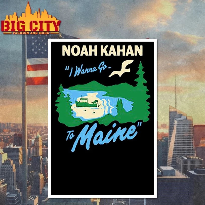 2025 Noah Kahan Maine Fishing shirt