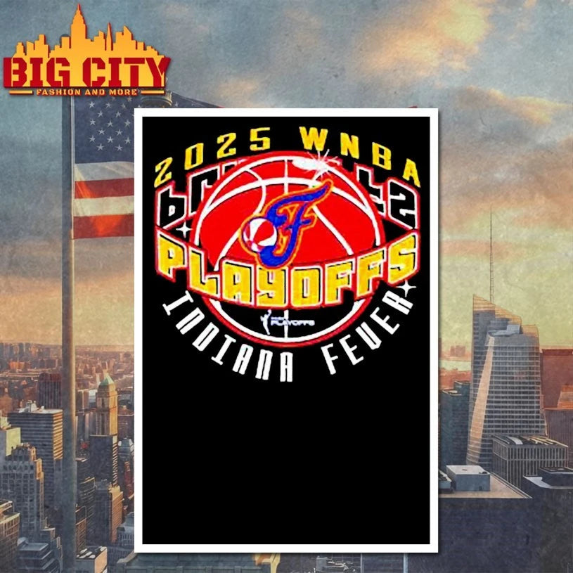 2025 WNBA playoffs Indiana Fever shirts