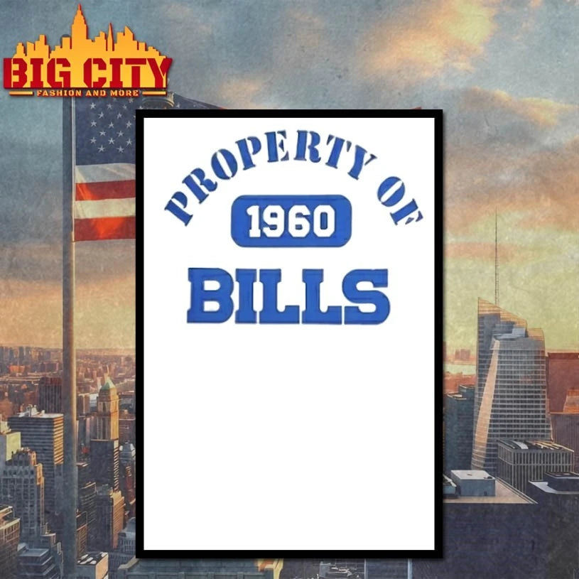 2026 Property Of 1960 Bills shirt