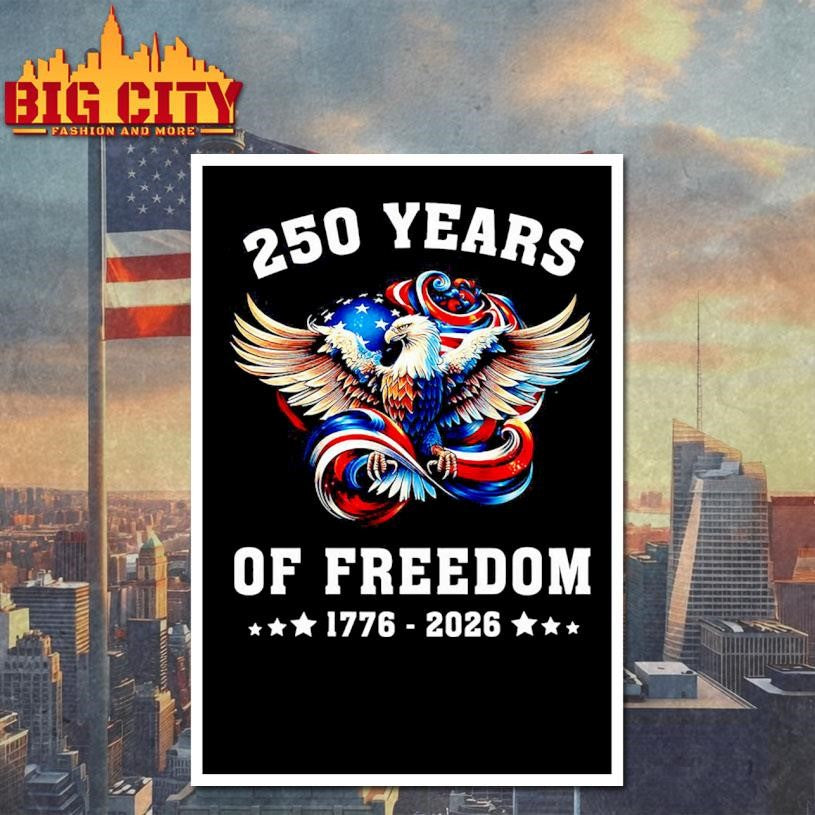 250 Years of Freedom Eagle Shirt