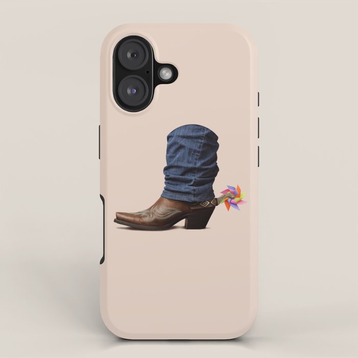 Funny Cowboy iPhone Case Gallery Image 1