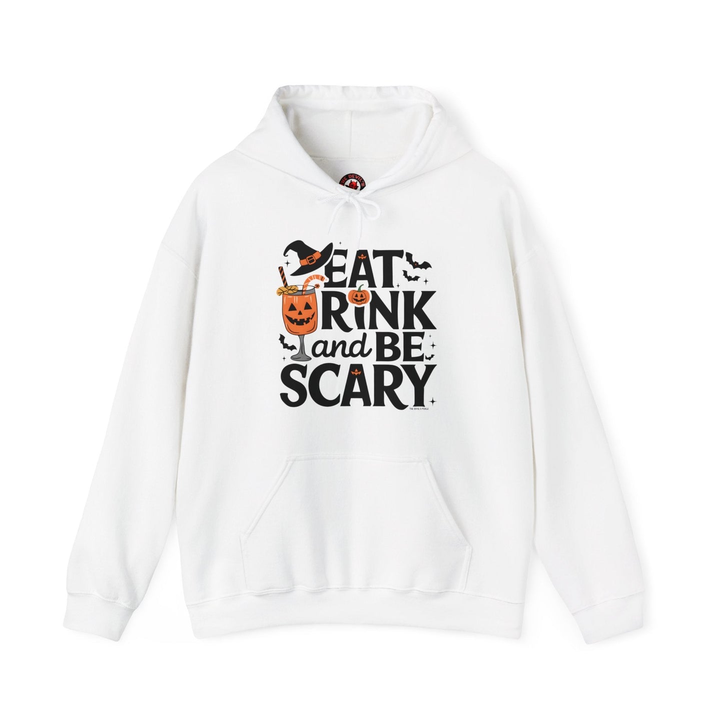Eat Drink and Be Scary Hooded Sweatshirt