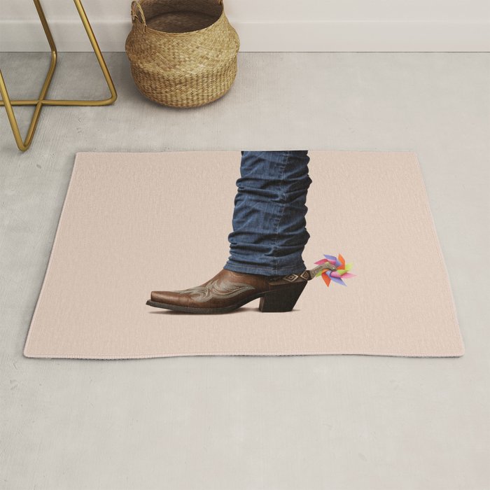 Funny Cowboy Rug Gallery Image 1