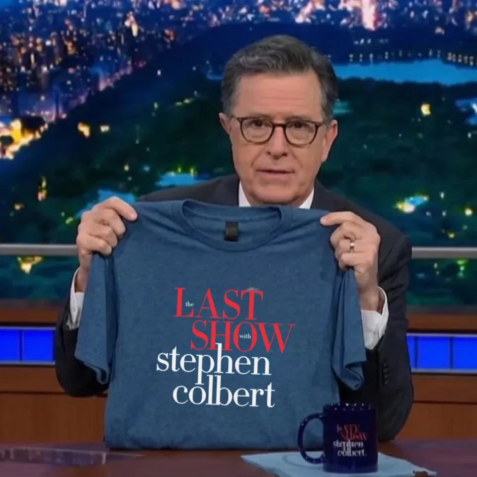 NEW!!!! "The Last Show" with Colbert 2026 T-Shirt