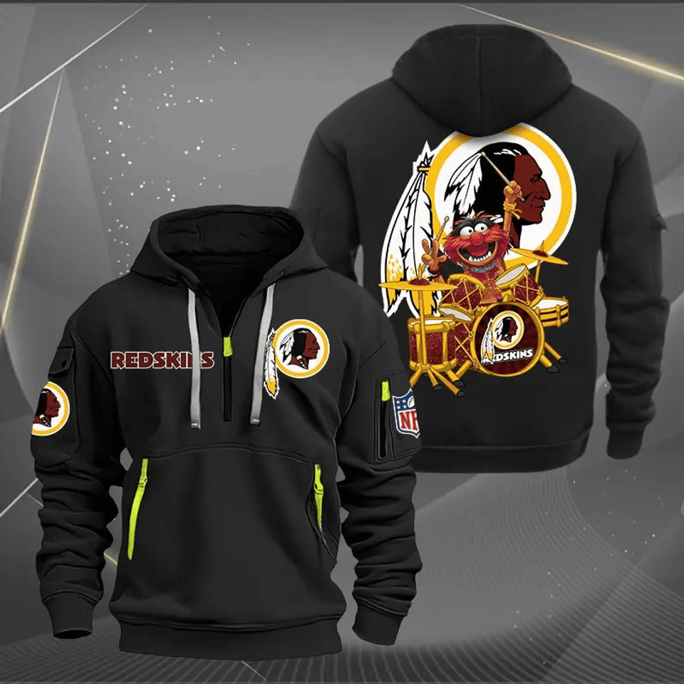 Washington Redskin NNHT1263 Zip Hoodie Multicolor 2024 Edition - Sport9Design