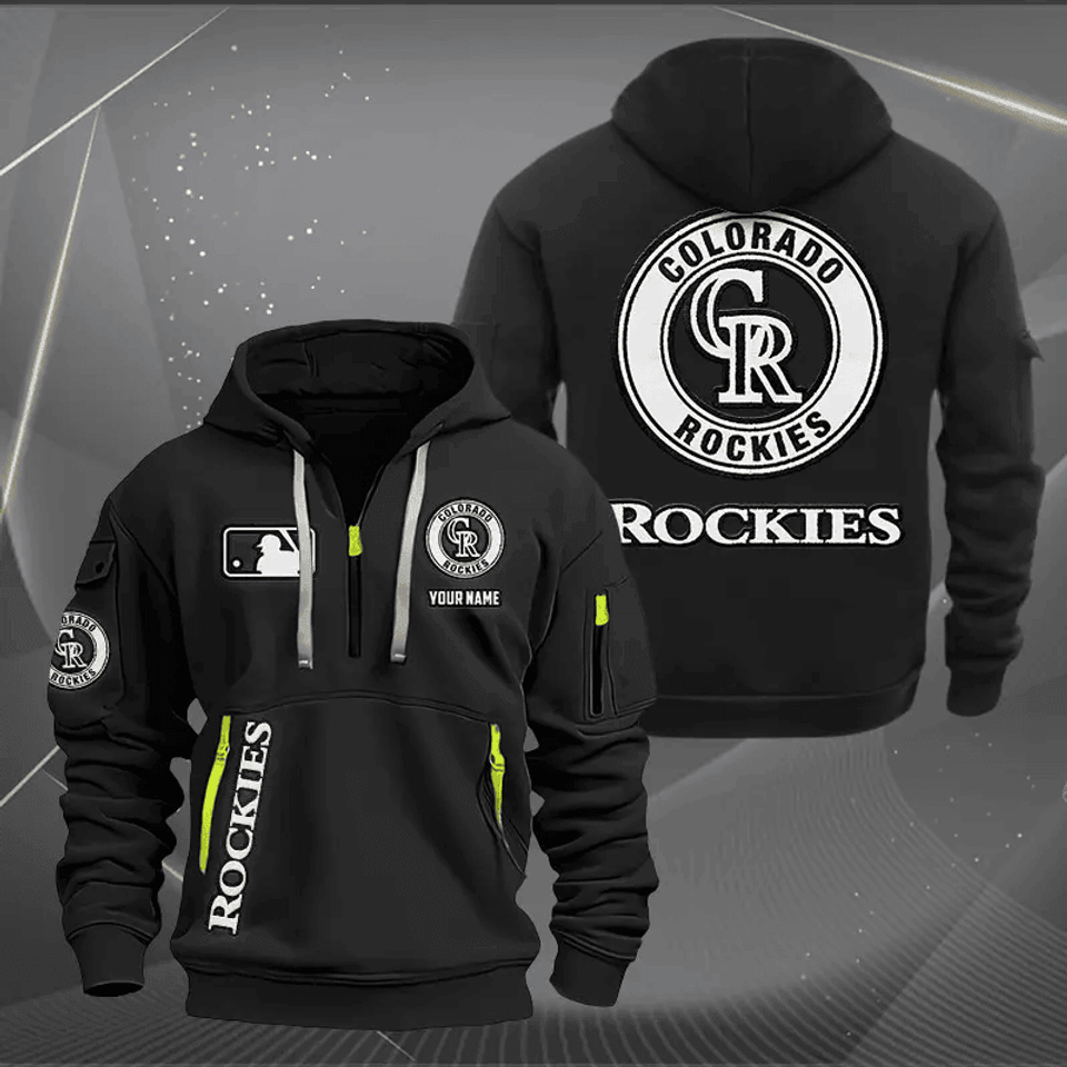 Colorado Rockies NNHT0314 Zip Hoodie Multicolor 2024 Edition - Sport9Design
