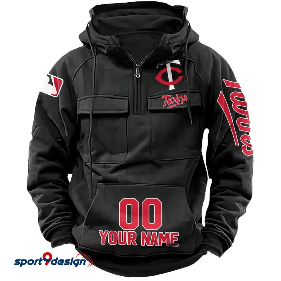 Minnesota Twins Vintage Men Hoodie