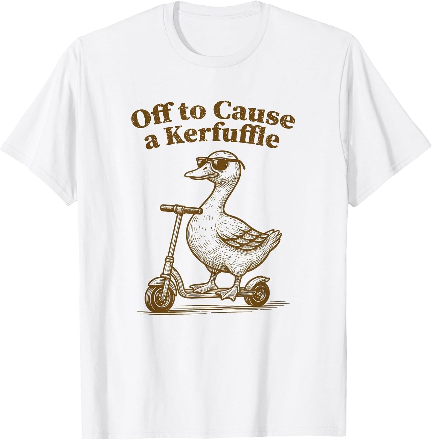 Retro Funny Goose Sarcasm Merch