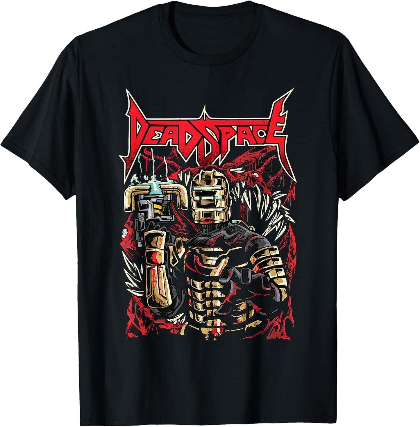 Retro Quote Dead Space Silence Funny Robot Vintage
