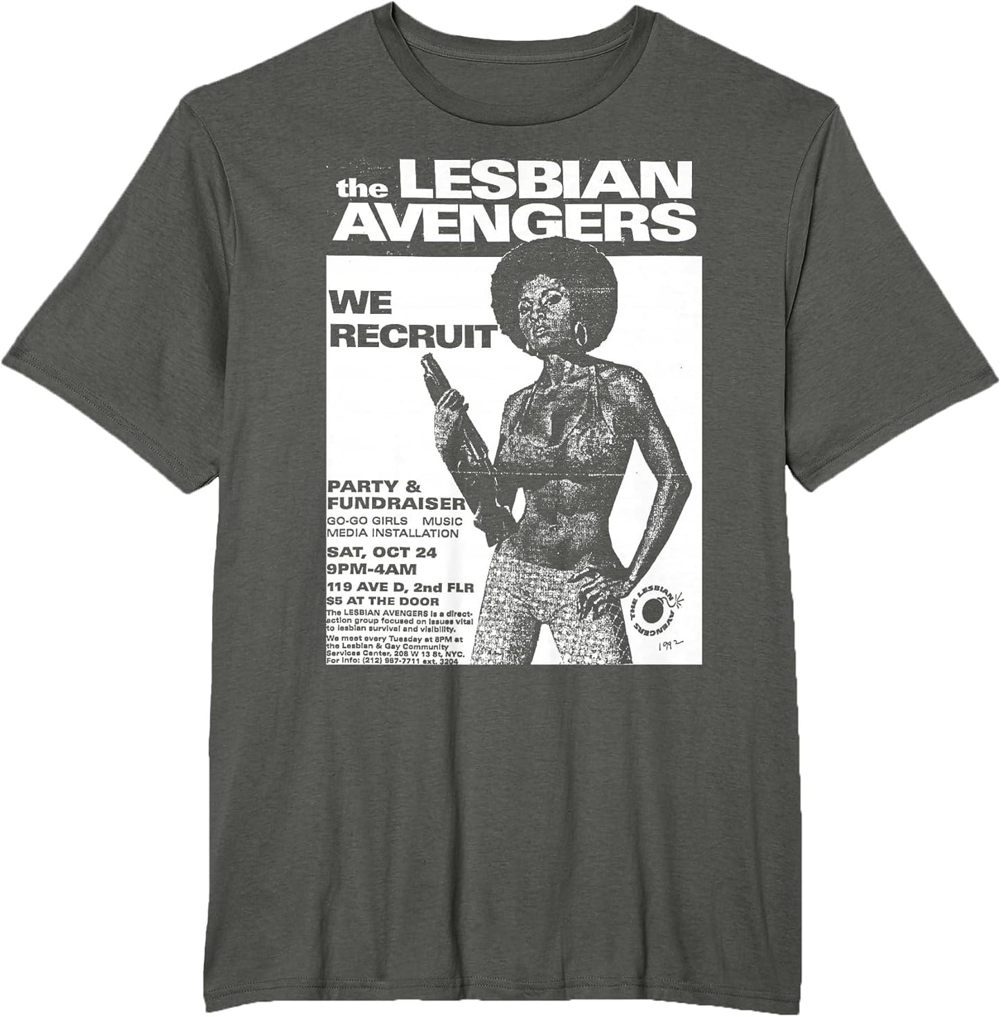 Lesbian Avengers Retro Vintage Lesbian Queer