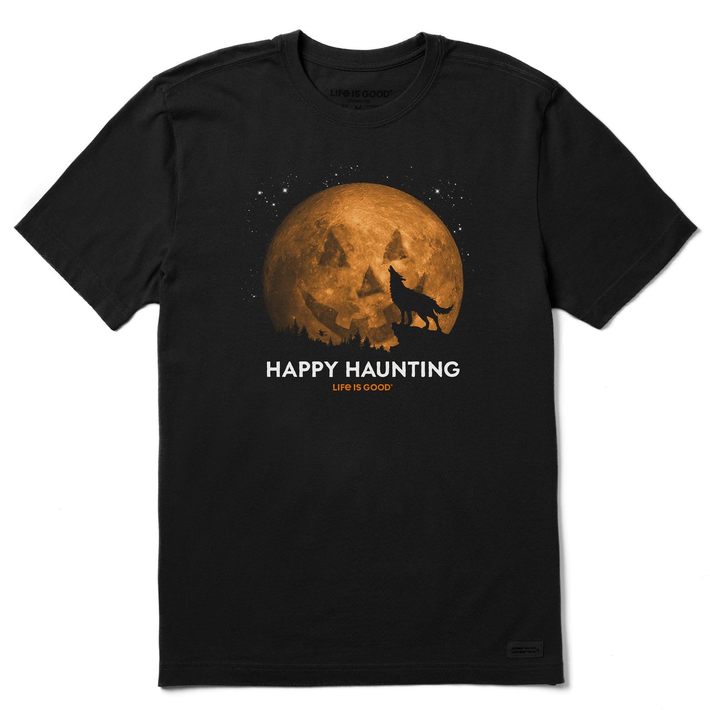 Men's Happy Haunting Short Sleeve Crusher Tee