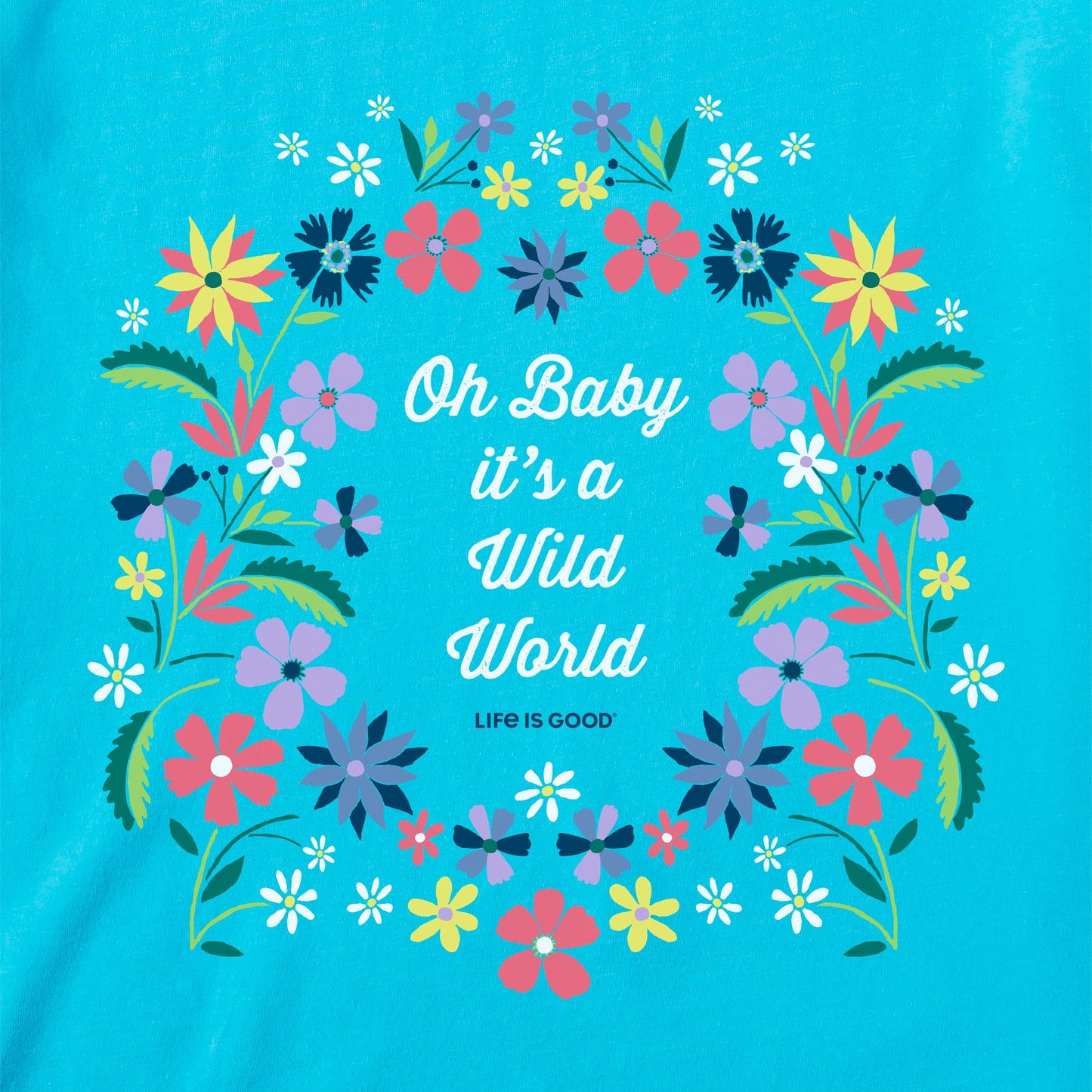 Women's Wildflower World Lightweight Sleep Tee