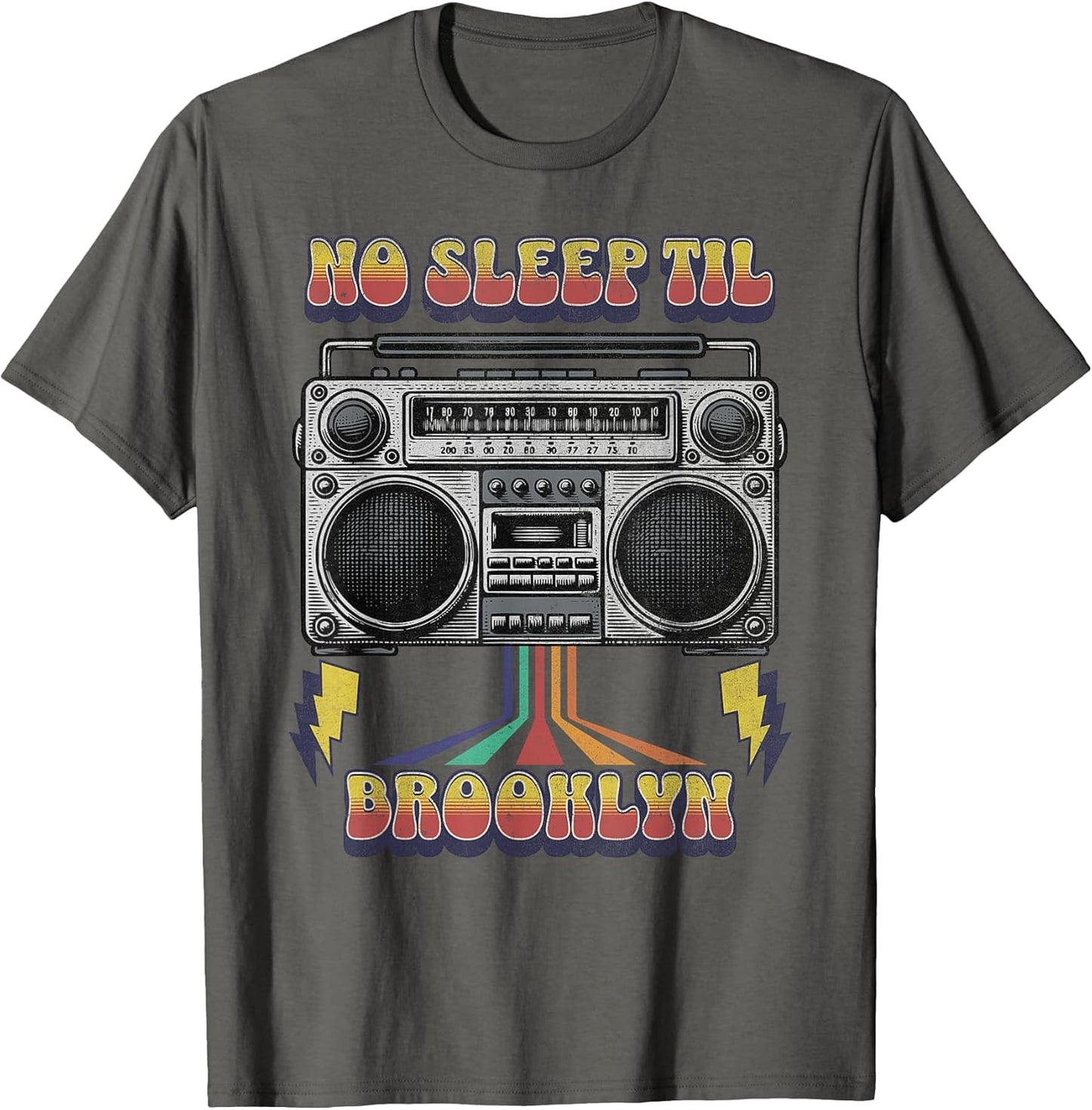 No Sleep Til Brooklyn Boombox Retro Vibes