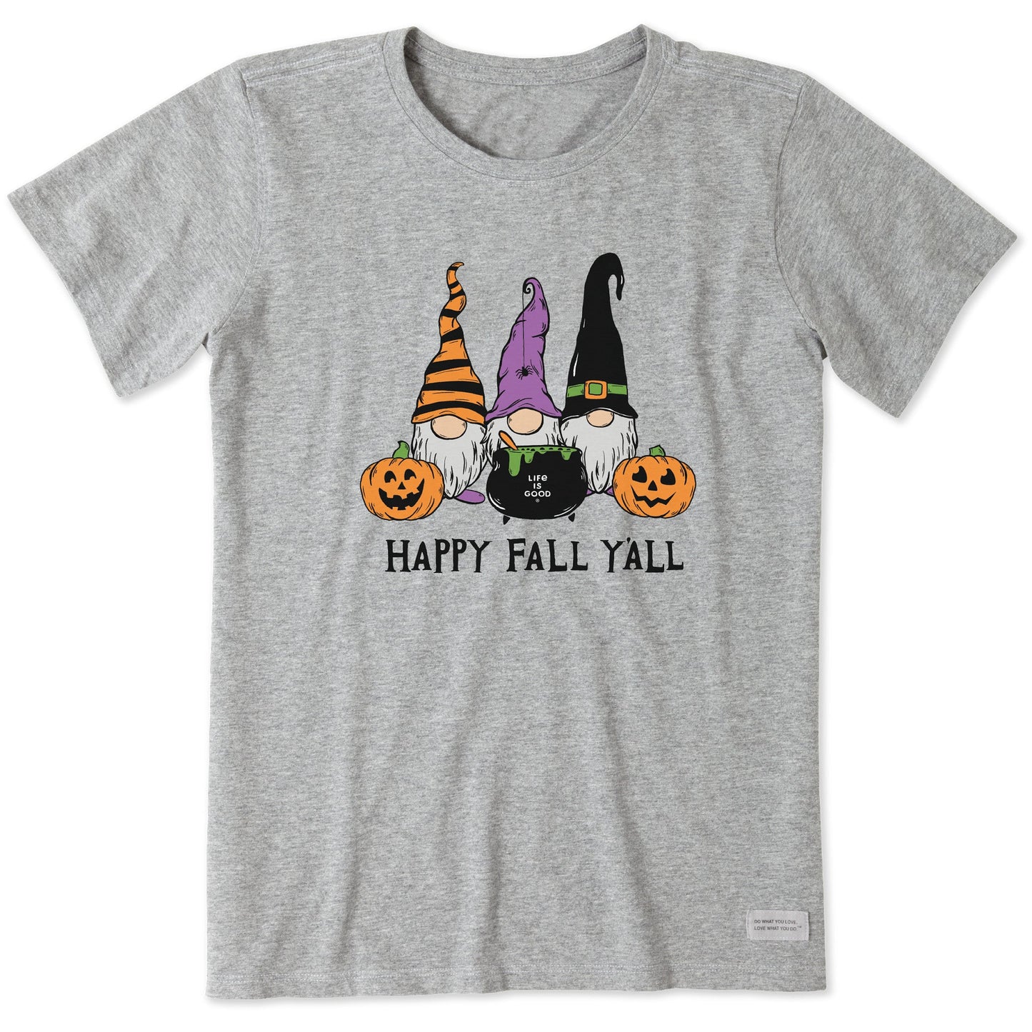 Women's Happy Fall Y'all Short Sleeve Crusher Tee