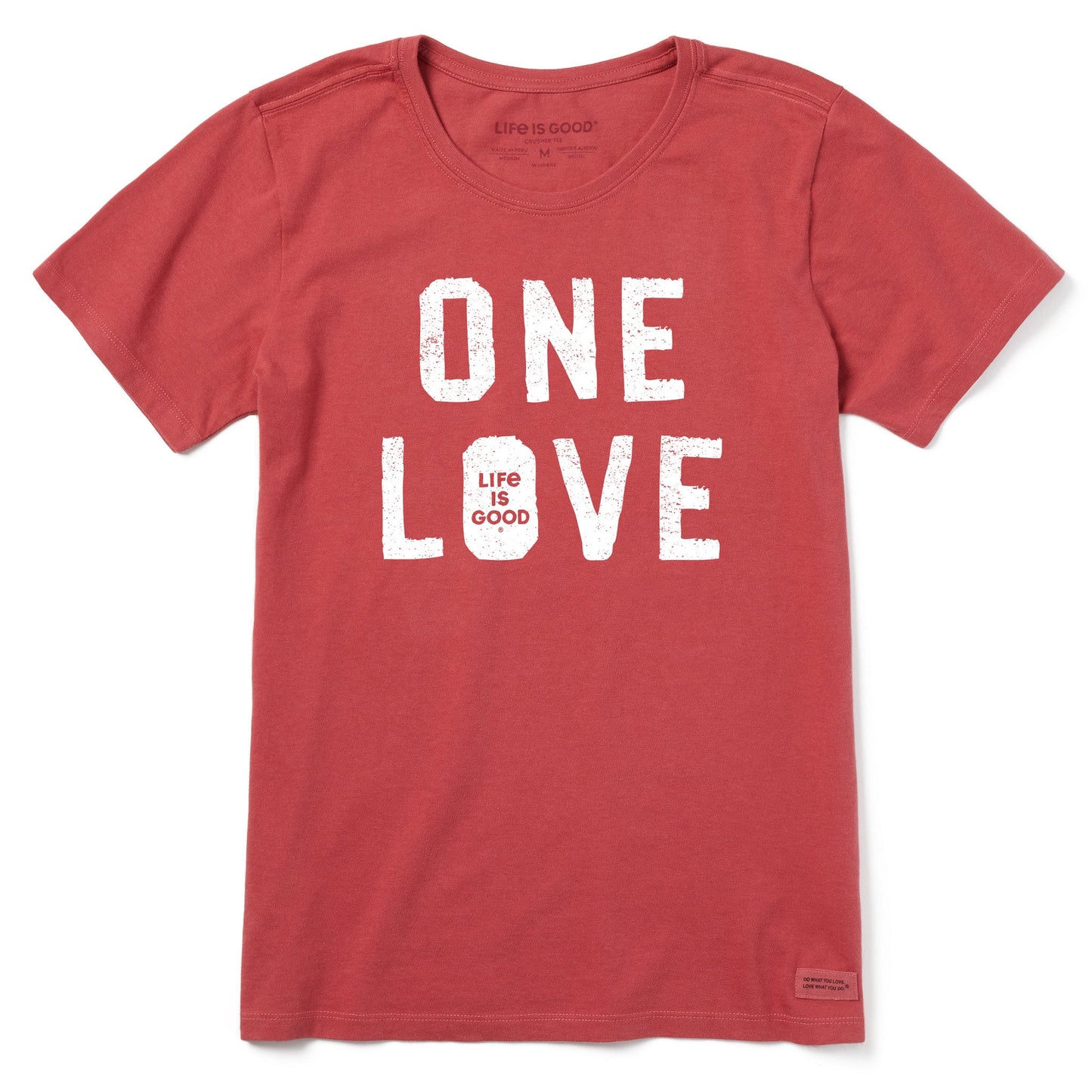 Women's One Love Block Short Sleeve Crusher Tee