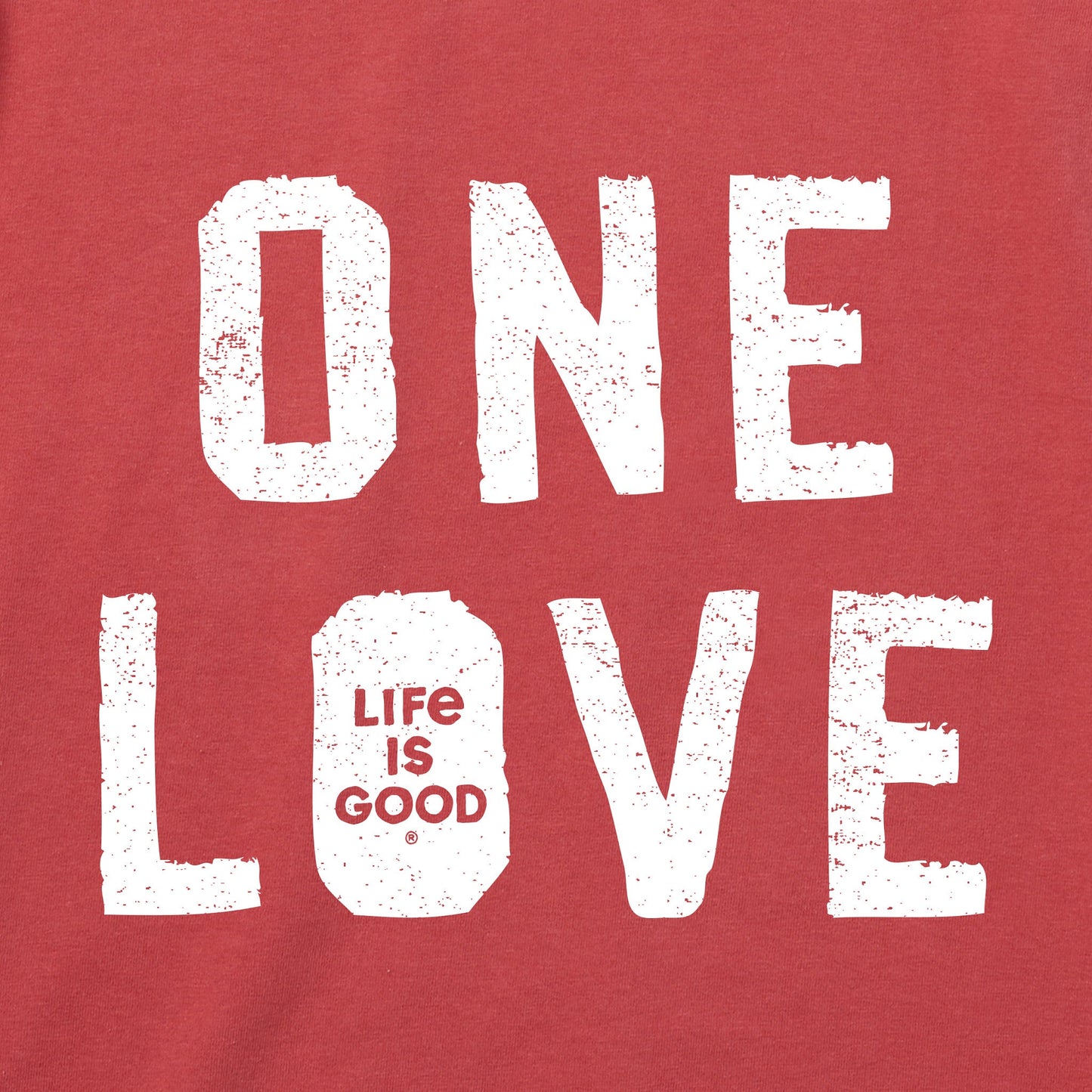 Women's One Love Block Short Sleeve Crusher Tee