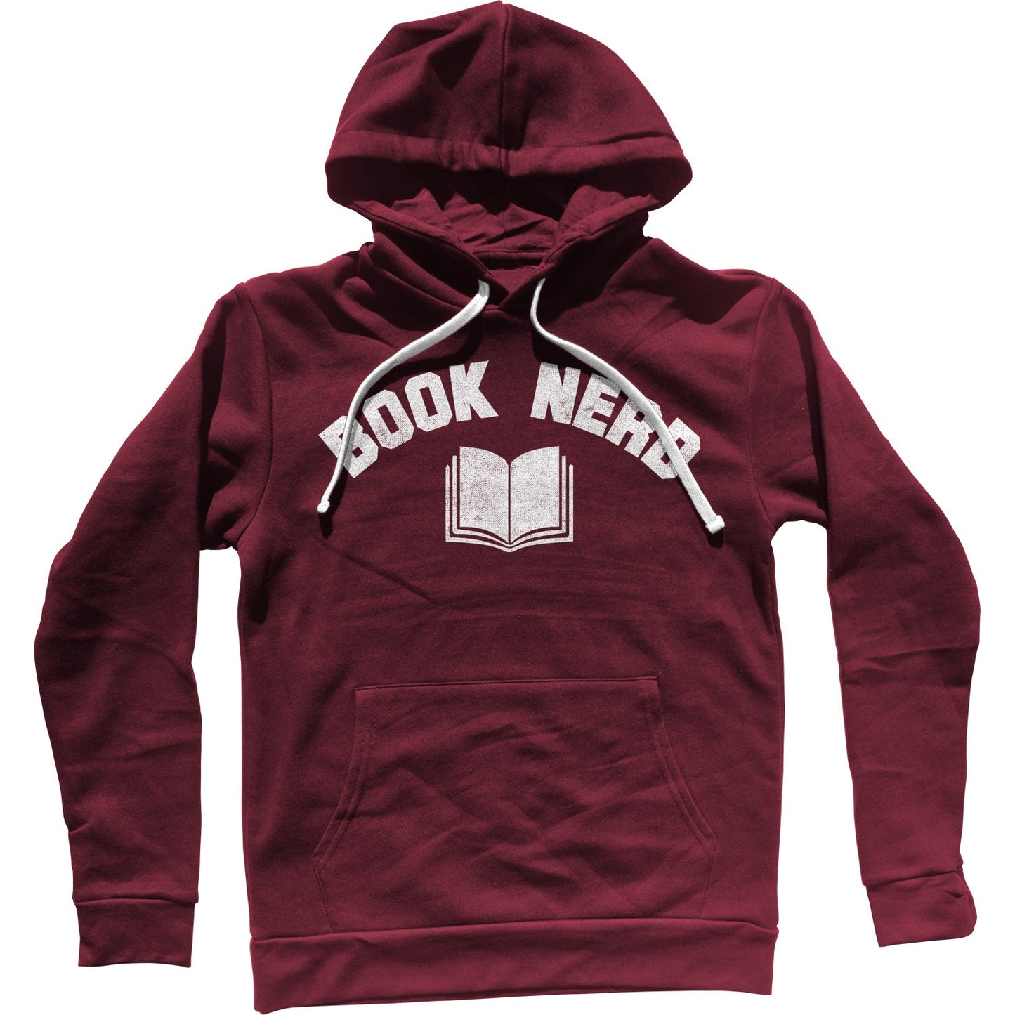 Book Nerd Vintage Geeky Nerdy Literary Unisex Hoodie