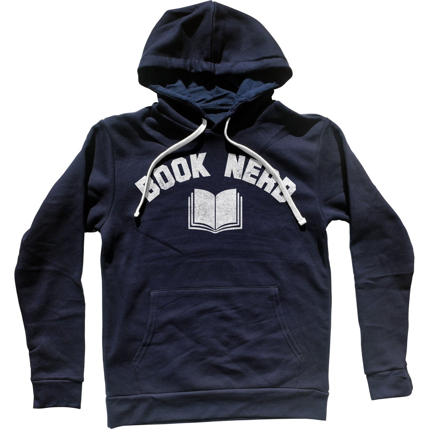 Book Nerd Vintage Geeky Nerdy Literary Unisex Hoodie