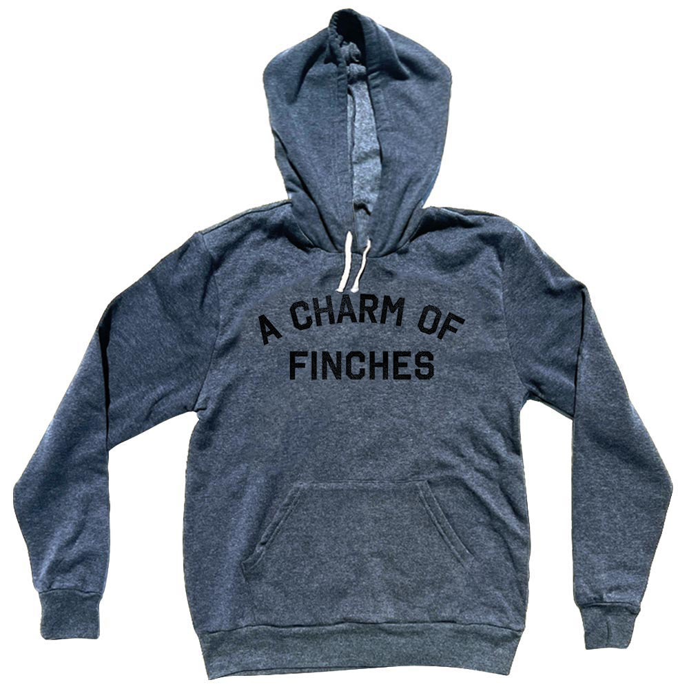 A Charm Of Finches Tri-Blend Hoodie Style001