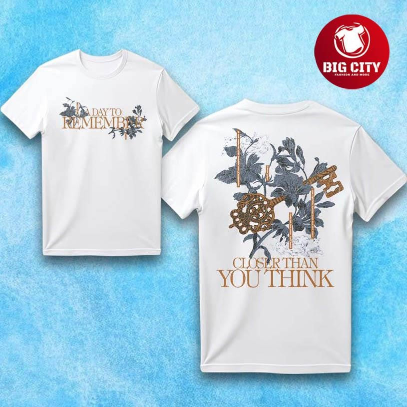 A Day To Remember Lyrics Inspired 2025 Two Sided Shirt