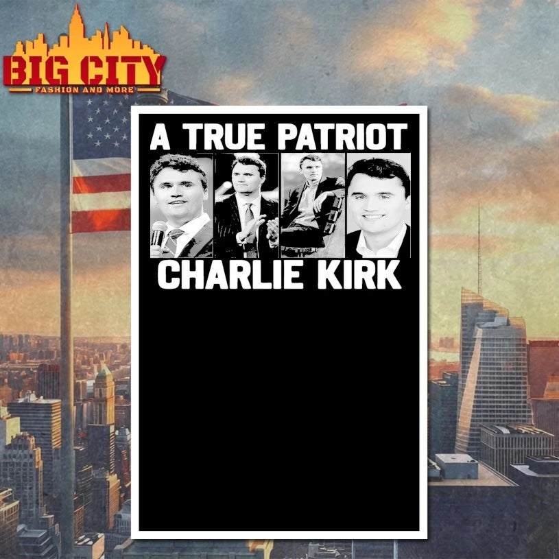 A true patriot Charlie Kirk shirt