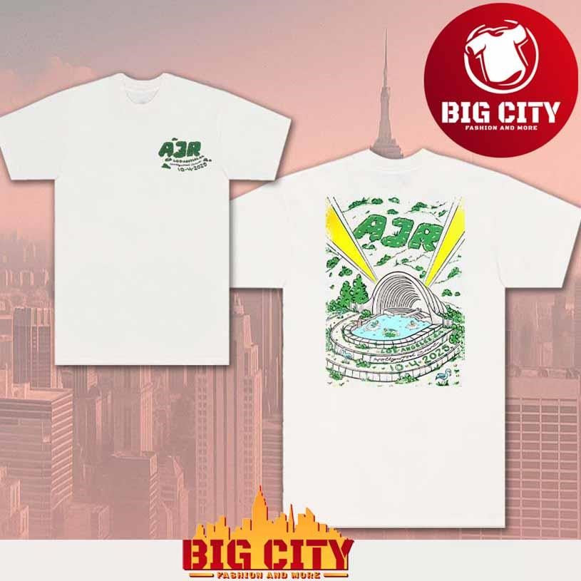 AJR Oct 4 2025 Hollywood Bowl Los Angeles Ca Tour Shirt