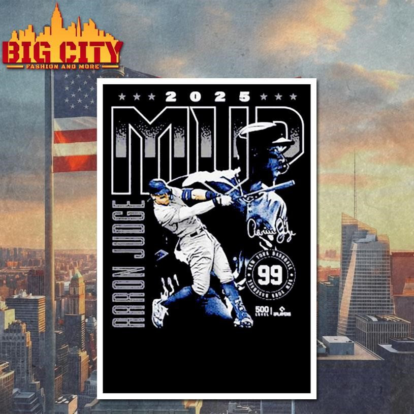 Aaron Judge New York Y 2025 MVP Shirt