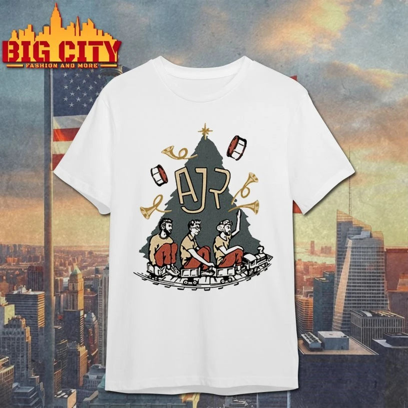 Adam Met Jack Met Ryan Met AJR band Christmas tree 2025 shirt