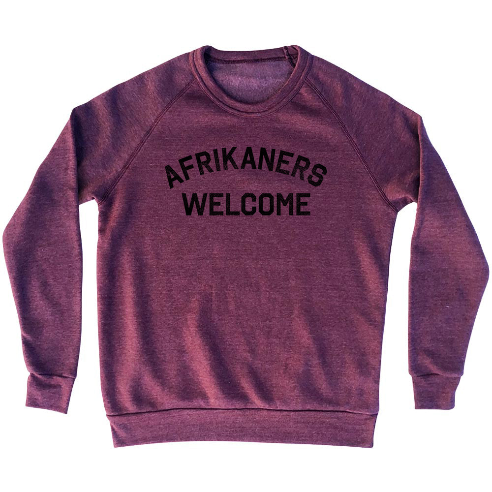 Afrikaners Welcome Adult Tri-Blend Sweatshirt