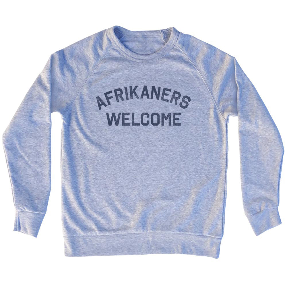 Afrikaners Welcome Adult Tri-Blend Sweatshirt Style002
