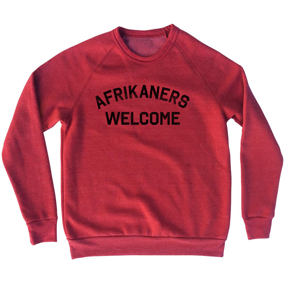 Afrikaners Welcome Adult Tri-Blend Sweatshirt Style003