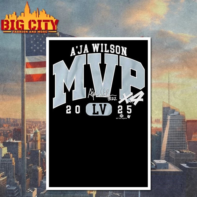 A’ja Wilson LV 2025 MVP shirts