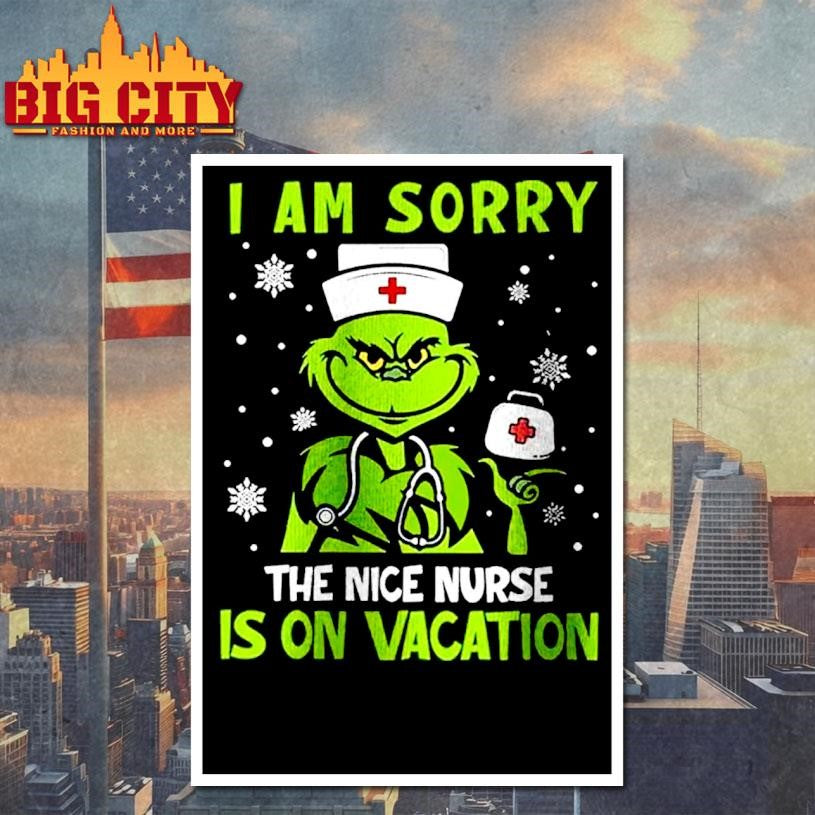 Am Sorry The Nice Nurse Is On Vacation Ugly Christmas Shirt