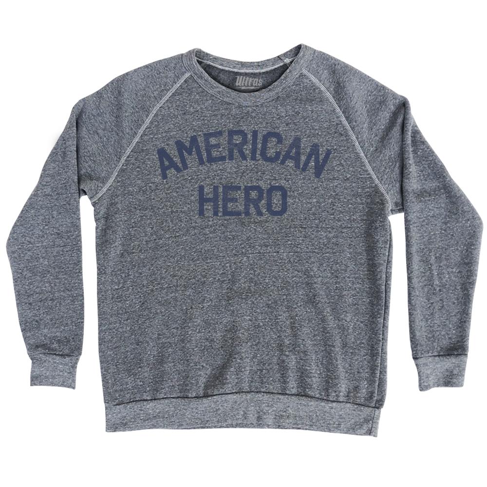 American Hero Adult Tri-Blend Sweatshirt