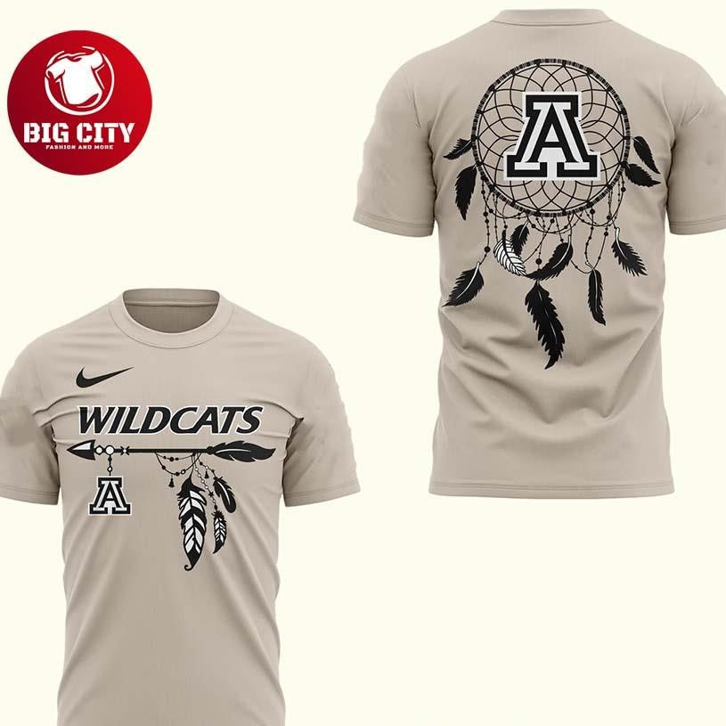 Arizona Wildcats 2026 Native American Heritage Tribute Night Two Sided Shirt