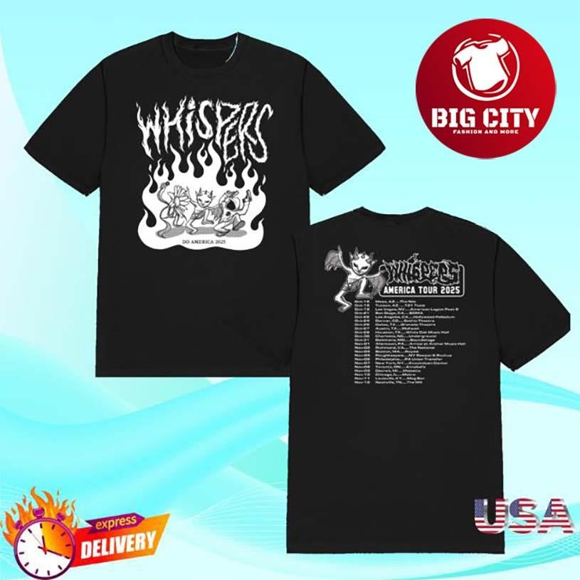 Armada Whispers Fall 25 Tour Two Sided Shirt