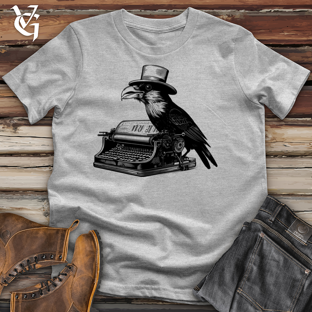 Vintage Raven Scribbles Cotton Tee