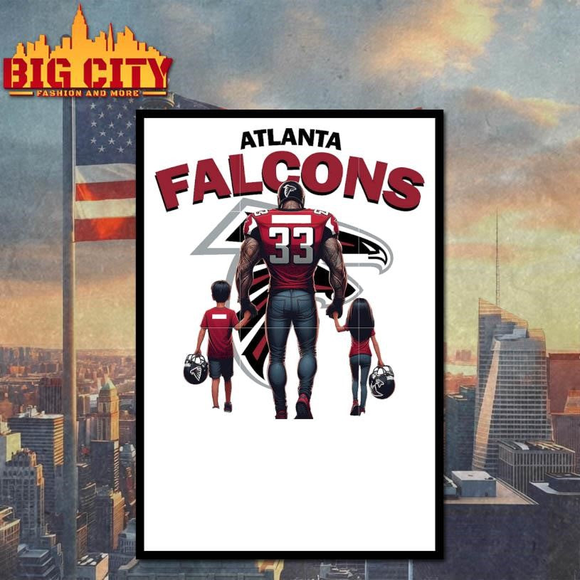 Atlanta Falcons dad logo shirt