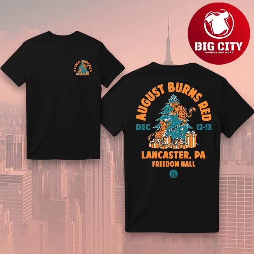 August Burns Red Christmas Cats Two Sided Shirt