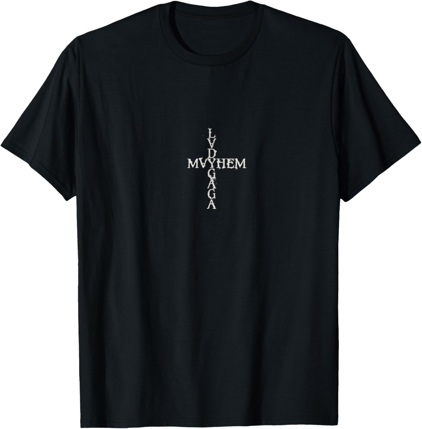 Official Lady Gaga Mayhem Cross T-Shirt