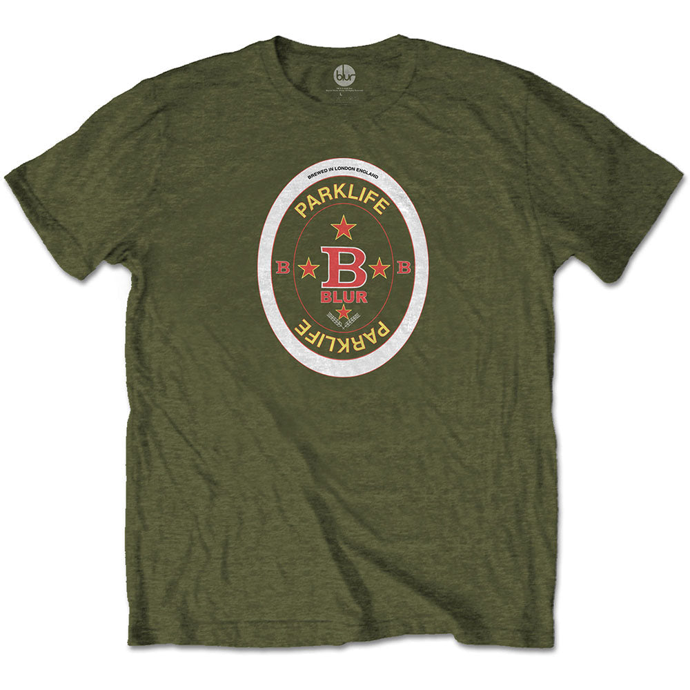 Blur Unisex T-Shirt - Parklife Beermat