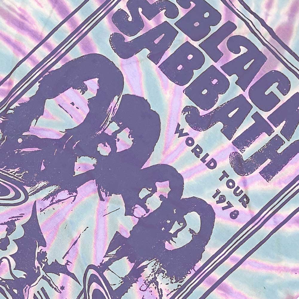 BLACK SABBATH Attractive T-Shirt, World Tour '78