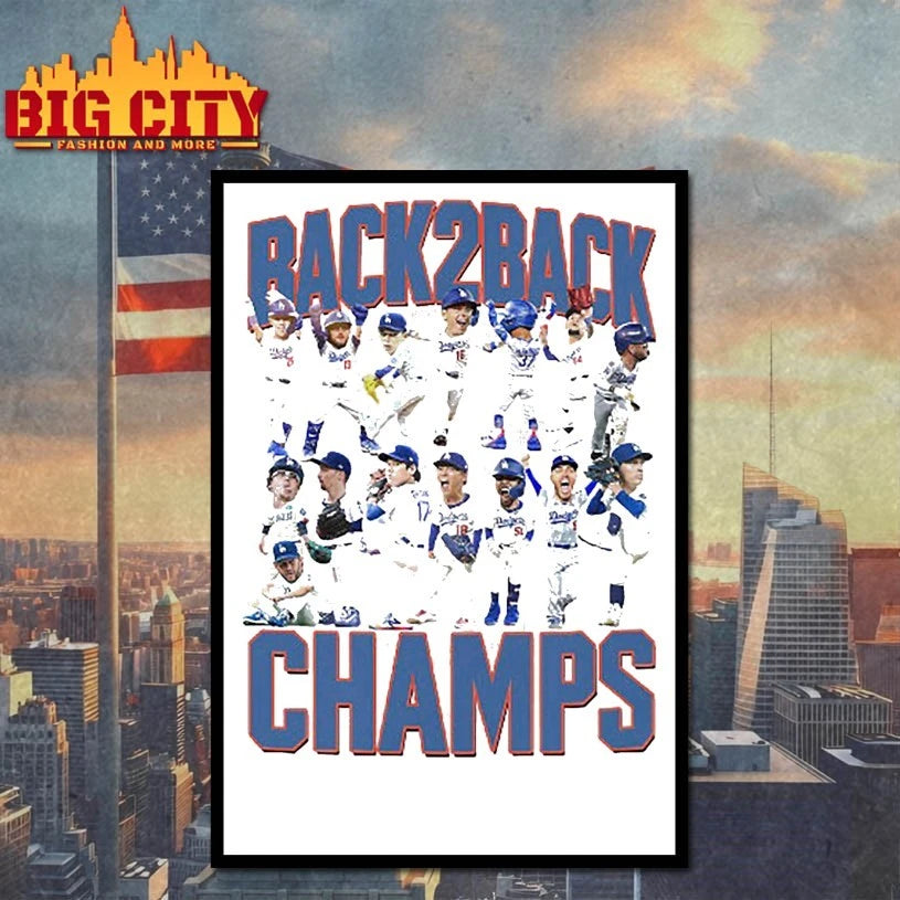 Back2back Los Angeles Dodgers Champs 2025 shirt