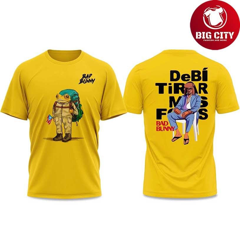 Bad Bunny x Debí Tirar Más Fotos World Tour 2026 V7 Two Sided Shirt