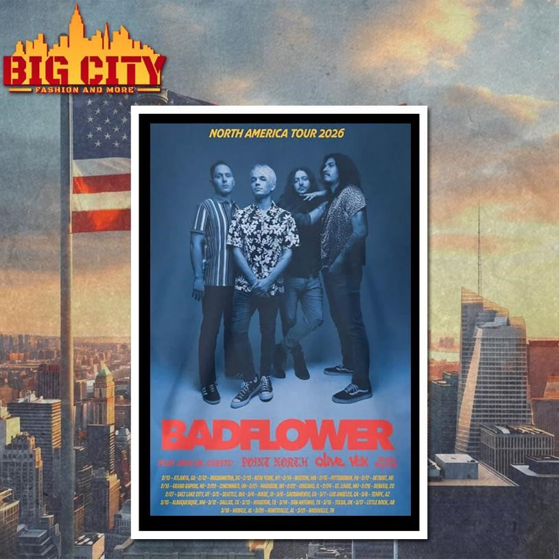 Badflower North America Tour 2026 Shirt