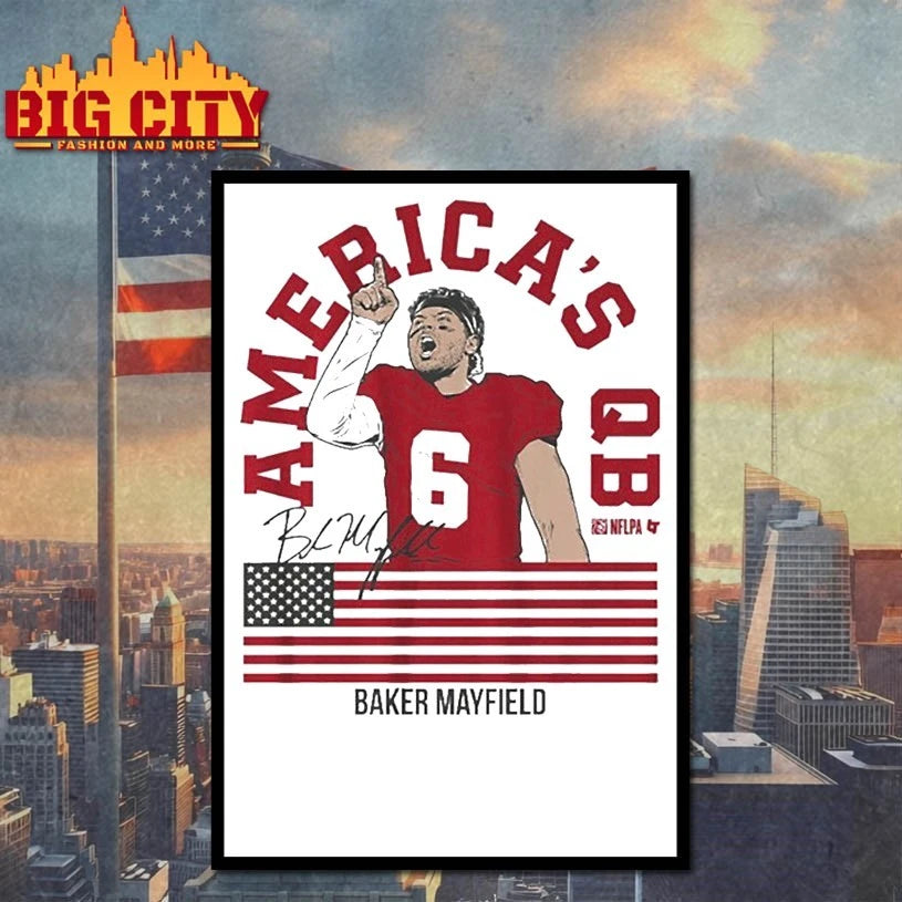 Baker Mayfield America’s QB Flag Shirt
