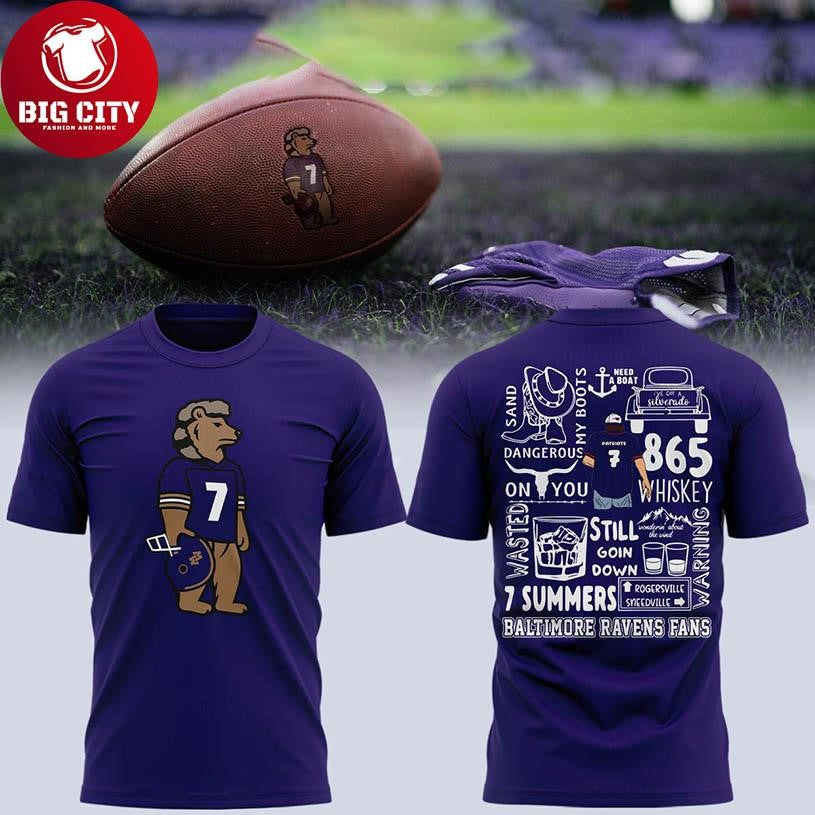 Baltimore Ravens x Morgan Wallen Two Sided Shirt
